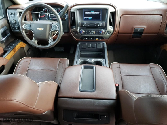 2015 Chevrolet Silverado 1500 High Country with VIN 3GCUKTEJXFG241308, listed as a Copart auction lot 81384654 with 104,860 mi miles and Clean Title. Bid and sale history available at carsss.com. Image 8.