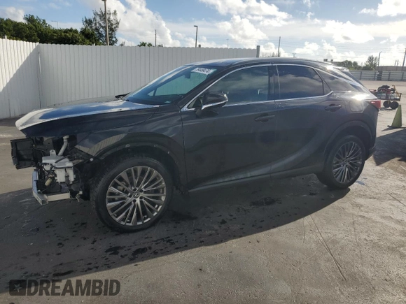 2023 Lexus RX with VIN 2T2BAMBA3PC004378, listed as a Copart auction lot 52014605 with 18,608 mi miles and Clean Title. Bid and sale history available at carsss.com. Image 1.