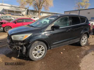 2017 Ford Escape SE with VIN 1FMCU9GD6HUE17668, listed as a Copart auction lot 49694045 with 162,100 mi miles and Salvage Title. Bid and sale history available at carsss.com. Image 1.