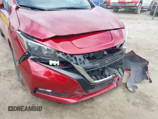 2022 Nissan LEAF SV with VIN 1N4AZ1CV8NC563090, listed as a IAAI auction lot 42086289 with 24,215 mi miles and . Bid and sale history available at DreamBid. Image 21.