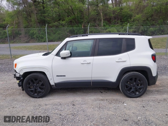 2017 Jeep Renegade Altitude with VIN ZACCJABB4HPF69471, listed as a IAAI auction lot 42108920 with 94,320 mi miles and . Bid and sale history available at DreamBid. Image 14.