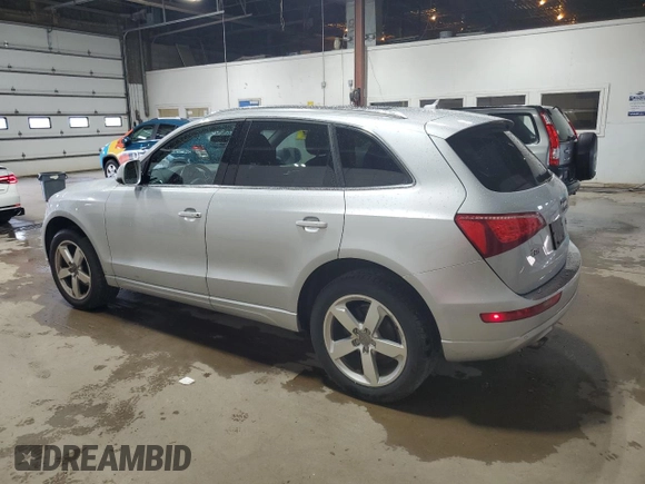 2012 Audi Q5 Premium Plus with VIN WA1LFAFP5CA122447, listed as a Copart auction lot 65022545 with 95,814 mi miles and Salvage title. Bid and sale history available at DreamBid. Image 2.
