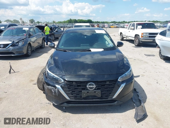 2024 Nissan Sentra SV with VIN 3N1AB8CV7RY248529, listed as a IAAI auction lot 42236147 with 22,284 mi miles and . Bid and sale history available at DreamBid. Image 12.