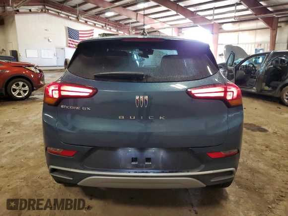 2024 Buick Encore GX Preferred z VIN KL4AMBSL8RB165849, wystawiony jako Copart lot #51898295 z przebiegiem 8 750 mil mil oraz Nie do naprawy • Non repairable. Historia ofert i sprzedaży dostępna na DreamBid. Obrazek 6.