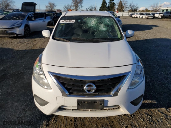 2018 Nissan Versa Sedan SV with VIN 3N1CN7AP4JL863071, listed as a Copart auction lot 44175105 with NaN miles and Salvage Title. Bid and sale history available at carsss.com. Image 5.