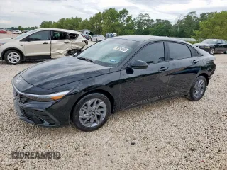 2024 Hyundai Elantra SEL with VIN KMHLM4DG2RU776230, listed as a Copart auction lot 58529495 with 7,298 mi miles and Salvage title. Bid and sale history available at DreamBid. Image 1.