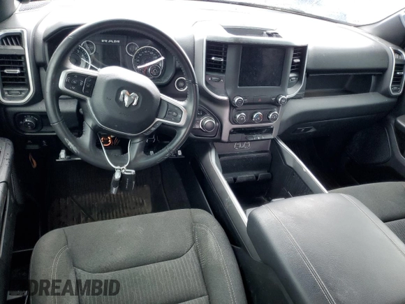 2022 Ram 1500 Big Horn with VIN 1C6SRFBT5NN202987, listed as a Copart auction lot 59354415 with Not provided miles and Non repairable. Bid and sale history available at DreamBid. Image 8.