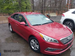 2015 Hyundai Sonata 2.4L SE with VIN 5NPE24AF7FH188232, listed as a IAAI auction lot 41811518 with 140,850 mi miles. Bid and sale history available at carsss.com. Image 6.