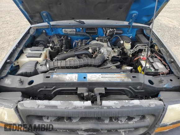 1999 Ford Ranger XL with VIN 1FTZR15V1XPB88455, listed as a Copart auction lot 61976915 with 117,711 mi miles and Salvage title. Bid and sale history available at DreamBid. Image 11.
