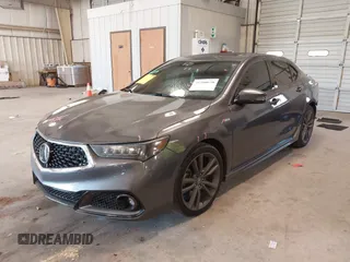 2019 Acura TLX w/A-Spec Pkg with VIN 19UUB1F66KA001827, listed as a IAAI auction lot 41260670 with 89,683 mi miles. Bid and sale history available at carsss.com. Image 18.