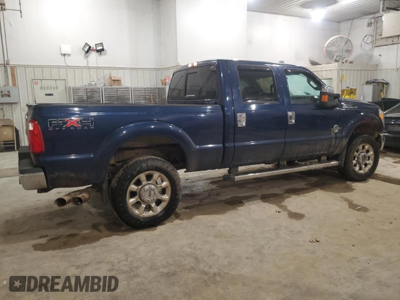2011 Ford F-350 XL with VIN 1FT8W3BT5BEC40998, listed as a Copart auction lot 44149395 with 147,638 mi miles and Salvage Title. Bid and sale history available at DreamBid. Image 3.