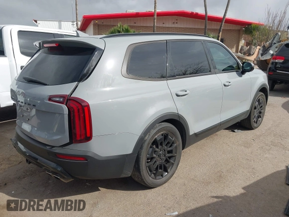2022 Kia Telluride SX with VIN 5XYP5DHC5NG228051, listed as a IAAI auction lot 41964779 with 48,340 mi miles and . Bid and sale history available at carsss.com. Image 4.