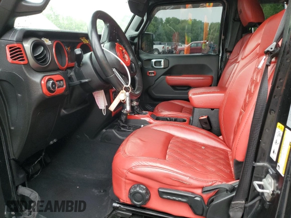 2018 Jeep Wrangler Unlimited Sport S z VIN 1C4HJXDG4JW137697, wystawiony jako Copart lot #56577525 z przebiegiem 42 297 mil mil oraz Szkoda całkowita • Salvage title. Historia ofert i sprzedaży dostępna na DreamBid. Obrazek 7.