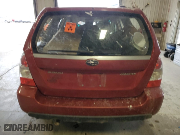 2007 Subaru Forester X with VIN JF1SG63697H710670, listed as a Copart auction lot 53334064 with 0 mi miles and Clean Title. Bid and sale history available at carsss.com. Image 6.