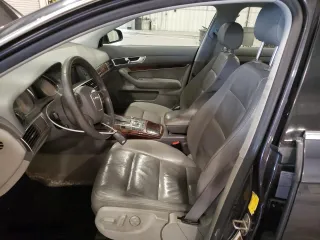 2006 Audi A6 3.2L with VIN WAUDH74FX6N104618, listed as a Copart auction lot 50978425 with 204,849 mi miles and Salvage Title. Bid and sale history available at carsss.com. Image 7.
