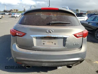 2013 Infiniti FX with VIN JN8CS1MU4DM141943, listed as a Copart auction lot 48251305 with 89,764 mi miles and Salvage title. Bid and sale history available at DreamBid. Image 6.
