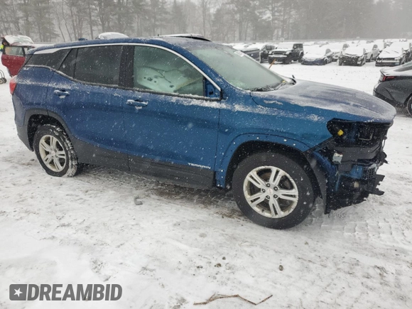 2020 GMC Terrain SLE z VIN 3GKALTEV8LL179112, wystawiony jako Copart lot #88689285 z przebiegiem 128 727 mil mil oraz Szkoda całkowita • Salvage title. Historia ofert i sprzedaży dostępna na DreamBid. Obrazek 4.