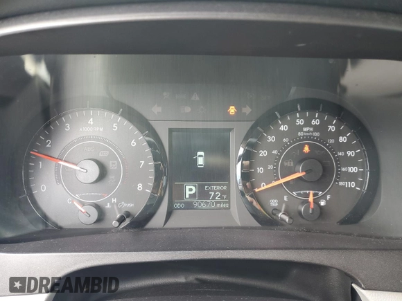 2016 Toyota Sienna LE AAS with VIN 5TDKK3DC6GS765794, listed as a Copart auction lot 62450375 with 90,670 mi miles and Salvage title. Bid and sale history available at DreamBid. Image 9.