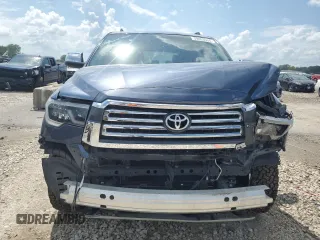 2018 Toyota Sequoia Platinum with VIN 5TDDY5G16JS159903, listed as a Copart auction lot 59853554 with 0 mi miles and Salvage Title. Bid and sale history available at carsss.com. Image 5.