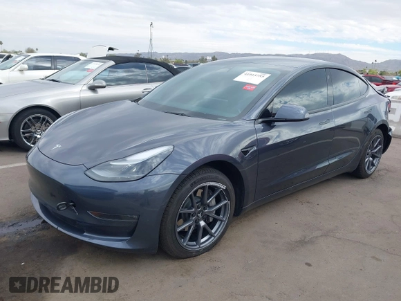 2022 Tesla Model 3 Long Range with VIN 5YJ3E1EB9NF164774, listed as a IAAI auction lot 41915755 with 39,625 mi miles and . Bid and sale history available at DreamBid. Image 19.