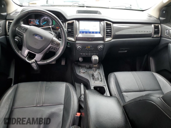 2020 Ford Ranger XL with VIN 1FTER4FH4LLA29293, listed as a Copart auction lot 57649995 with 55,809 mi miles and Salvage title. Bid and sale history available at DreamBid. Image 8.