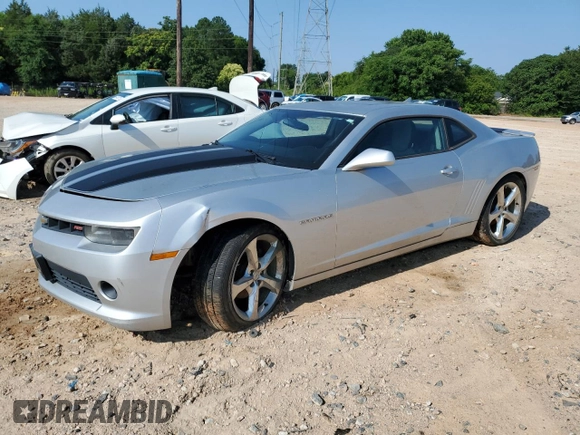 2014 Chevrolet Camaro LT with VIN 2G1FB1E37E9283502, listed as a Copart auction lot 60531975 with 106,879 mi miles and Salvage title. Bid and sale history available at DreamBid. Image 1.