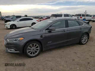 2018 Ford Fusion Energi Titanium with VIN 3FA6P0SU8JR246310, listed as a Copart auction lot 44064763 with 121,483 mi miles. Bid and sale history available at carsss.com. Image 1.