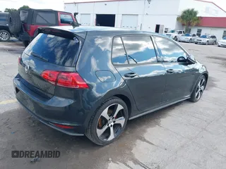 2017 Volkswagen Golf GTI S with VIN 3VW4T7AU8HM065610, listed as a IAAI auction lot 41654468 with 116,860 mi miles. Bid and sale history available at carsss.com. Image 4.