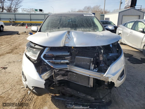 2016 Ford Edge Titanium with VIN 2FMPK4K8XGBB21318, listed as a Copart auction lot 85915234 with 260,009 mi miles and Salvage Title. Bid and sale history available at carsss.com. Image 5.