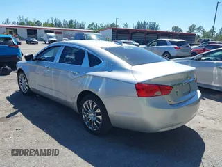 2017 Chevrolet Impala LS with VIN 1G11Z5SA8HU205947, listed as a IAAI auction lot 41826385 with 24,311 mi miles and . Bid and sale history available at DreamBid. Image 3.