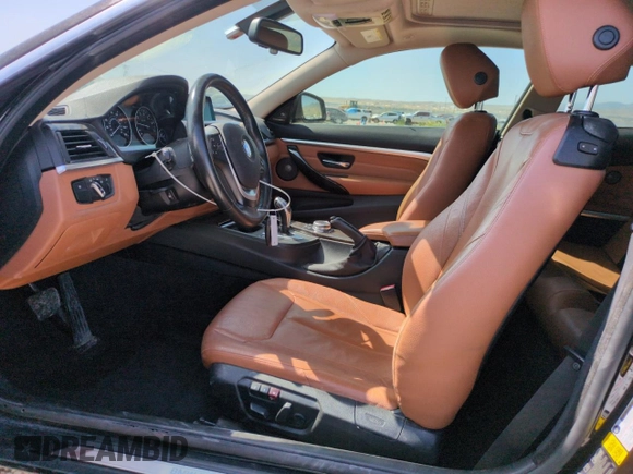 2014 BMW 4 Series 428i xDrive with VIN WBA3N5C5XEK197125, listed as a Copart auction lot 61823835 with 206,902 mi miles and Salvage title. Bid and sale history available at DreamBid. Image 7.