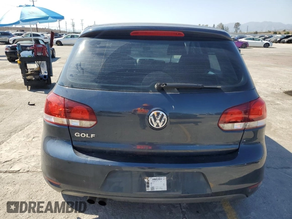 2013 Volkswagen Golf w/Conv & Sunroof with VIN WVWDB7AJ5DW138535, listed as a Copart auction lot 56071615 with 61,824 mi miles and Salvage title. Bid and sale history available at DreamBid. Image 6.