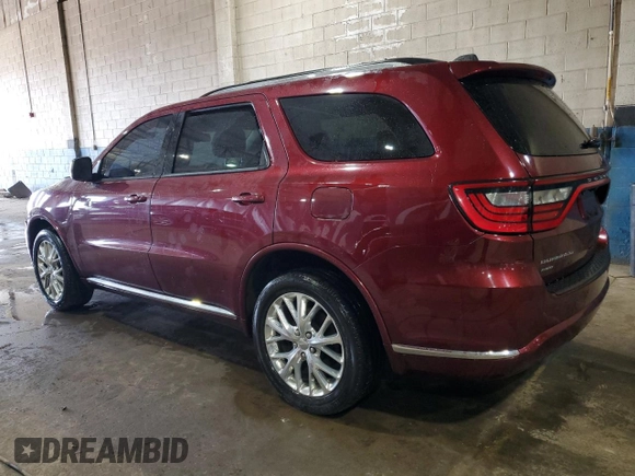 2016 Dodge Durango Limited with VIN 1C4RDJDG1GC375249, listed as a Copart auction lot 50061285 with 212,334 mi miles and Clean title. Bid and sale history available at DreamBid. Image 2.