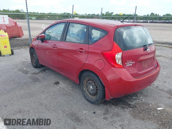 2015 Nissan Note SV with VIN 3N1CE2CPXFL357445, listed as a IAAI auction lot 42137461 with 206,080 mi miles and . Bid and sale history available at DreamBid. Image 3.