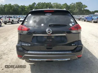 2017 Nissan Rogue SV with VIN KNMAT2MT0HP542942, listed as a Copart auction lot 59399095 with 60,010 mi miles and Salvage title. Bid and sale history available at DreamBid. Image 6.