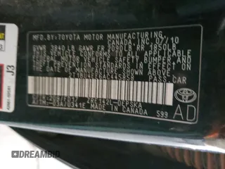 2010 Toyota Corolla с VIN 2T1BU4EE6AC445858, выставлен на аукционе Copart как лот 64517915 с пробегом 218 551 миль миль и Чистый • Clean title. История ставок и продаж доступна на DreamBid. Изображение 12.