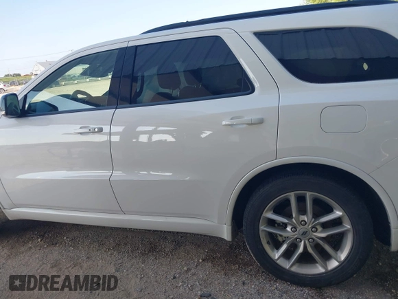 2024 Dodge Durango GT Plus with VIN 1C4RDHDG2RC149832, listed as a IAAI auction lot 42783345 with 33,767 mi miles and . Bid and sale history available at DreamBid. Image 14.
