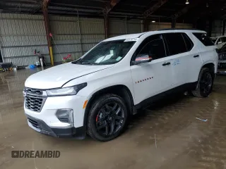 2024 Chevrolet Traverse with VIN 1GNESZKW1RJ128865, listed as a Copart auction lot 83579714 with 10,943 mi miles and Salvage title. Bid and sale history available at DreamBid. Image 1.
