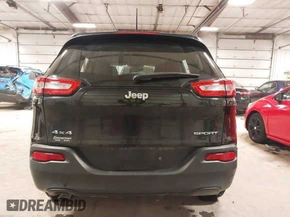 2016 Jeep Cherokee Sport with VIN 1C4PJMAB0GW321370, listed as a IAAI auction lot 41487094 with 131,336 mi miles and . Bid and sale history available at DreamBid. Image 17.