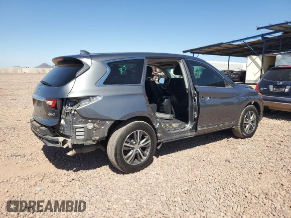 2016 Infiniti QX60 with VIN 5N1AL0MN7GC514241, listed as a Copart auction lot 53520645 with 148,283 mi miles and Salvage Title. Bid and sale history available at carsss.com. Image 3.