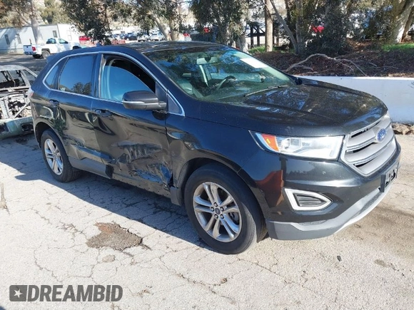 2015 Ford Edge SEL with VIN 2FMTK3J85FBB34115, listed as a IAAI auction lot 41813644 with 143,099 mi miles. Bid and sale history available at carsss.com. Image 1.