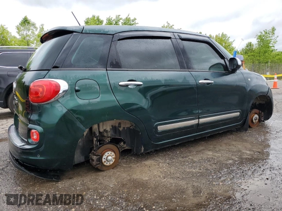 2015 FIAT 500L Lounge with VIN ZFBCFACH8FZ034455, listed as a Copart auction lot 55146135 with 69,188 mi miles and Clean title. Bid and sale history available at DreamBid. Image 3.
