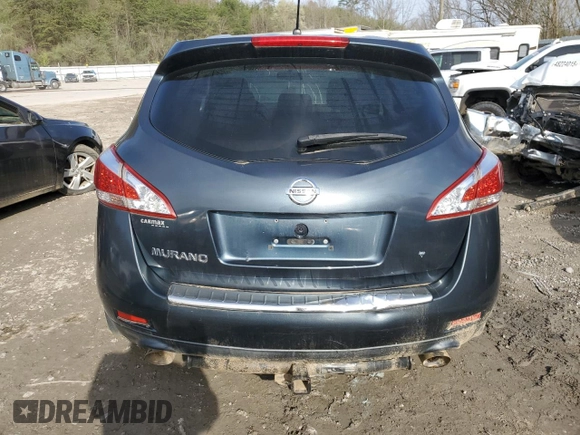 2011 Nissan Murano LE with VIN JN8AZ1MU3BW060307, listed as a Copart auction lot 51498945 with Not Provided miles and Salvage Title. Bid and sale history available at carsss.com. Image 6.