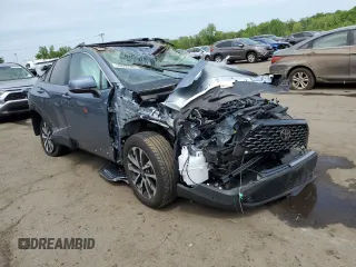 2023 Toyota Corolla Cross XLE with VIN 7MUDAABG4PV070998, listed as a Copart auction lot 56869585 with Not provided miles and Non repairable. Bid and sale history available at DreamBid. Image 4.