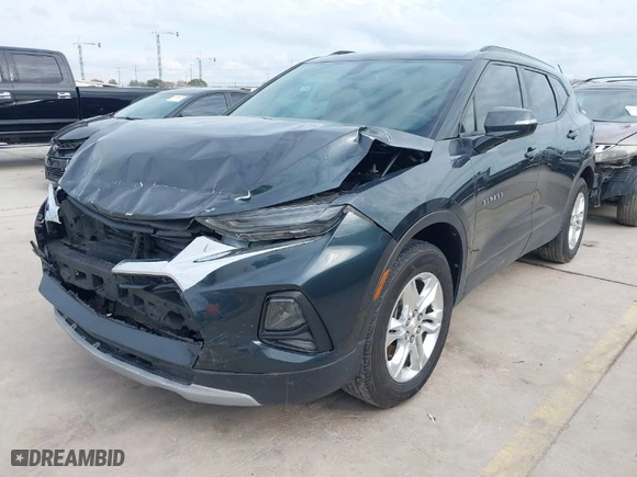 2019 Chevrolet Blazer with VIN 3GNKBBRA2KS694087, listed as a IAAI auction lot 41185069 with 71,643 mi miles. Bid and sale history available at carsss.com. Image 2.