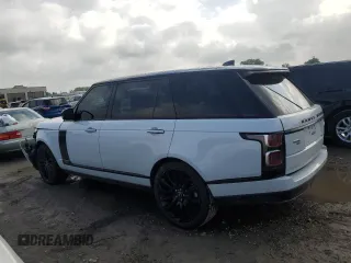 2021 Land Rover Range Rover Autobiography with VIN SALGV5SE1MA448455, listed as a Copart auction lot 59468815 with 93,542 mi miles and Salvage title. Bid and sale history available at DreamBid. Image 2.