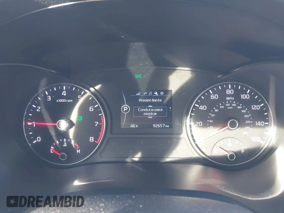 2016 Kia Optima EX with VIN 5XXGU4L37GG119415, listed as a IAAI auction lot 41242191 with 92,657 mi miles. Bid and sale history available at carsss.com. Image 7.