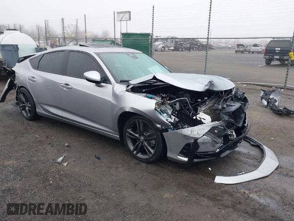 2023 Acura Integra w/A-Spec Package with VIN 19UDE4H3XPA009514, listed as a IAAI auction lot 41521064 with 50,320 mi miles and . Bid and sale history available at DreamBid. Image 1.