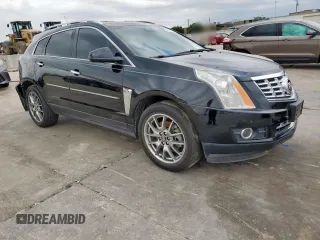 2015 Cadillac SRX Premium Collection z VIN 3GYFNDE33FS574125, wystawiony jako Copart lot #55530575 z przebiegiem 76 956 mil mil oraz Szkoda całkowita • Salvage title. Historia ofert i sprzedaży dostępna na DreamBid. Obrazek 4.