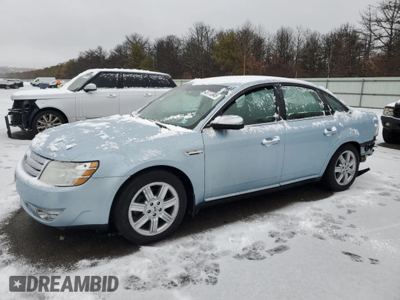 2008 Ford Taurus Limited with VIN 1FAHP25W18G114475, listed as a Copart auction lot 43776945 with 85,782 mi miles and Salvage Title. Bid and sale history available at DreamBid. Image 1.